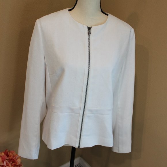 Blazer D'Été Tahari - Taille S - Occasion Très Bon État - Veste Habillée Femme